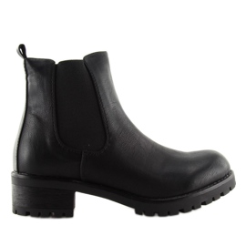 Bottines Jodhpur noires 945-PA Noir le noir
