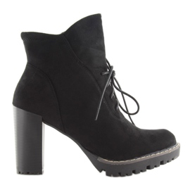 Noir FA175 Talons hauts noirs le noir