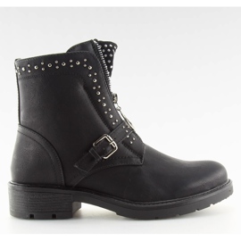 Bottes noires pour femmes BH135-KB Noir le noir