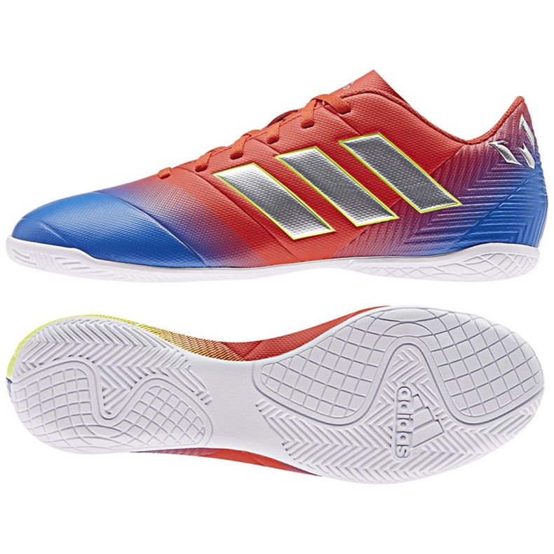 Chaussures d'intérieur adidas Nemeziz Messi 18.4 En M D97264 multicolore multicolore
