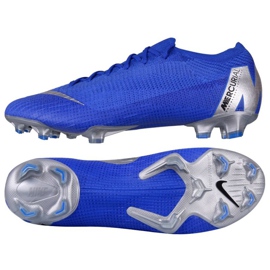 Chaussure de football Nike Mercurial Vapor 12 bleu