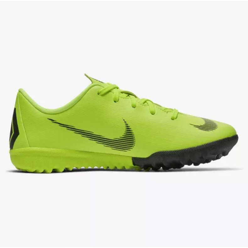 Chaussures de football Nike Mercurial VaporX 12 Academy Tf Jr AH7353-701 jaune jaune