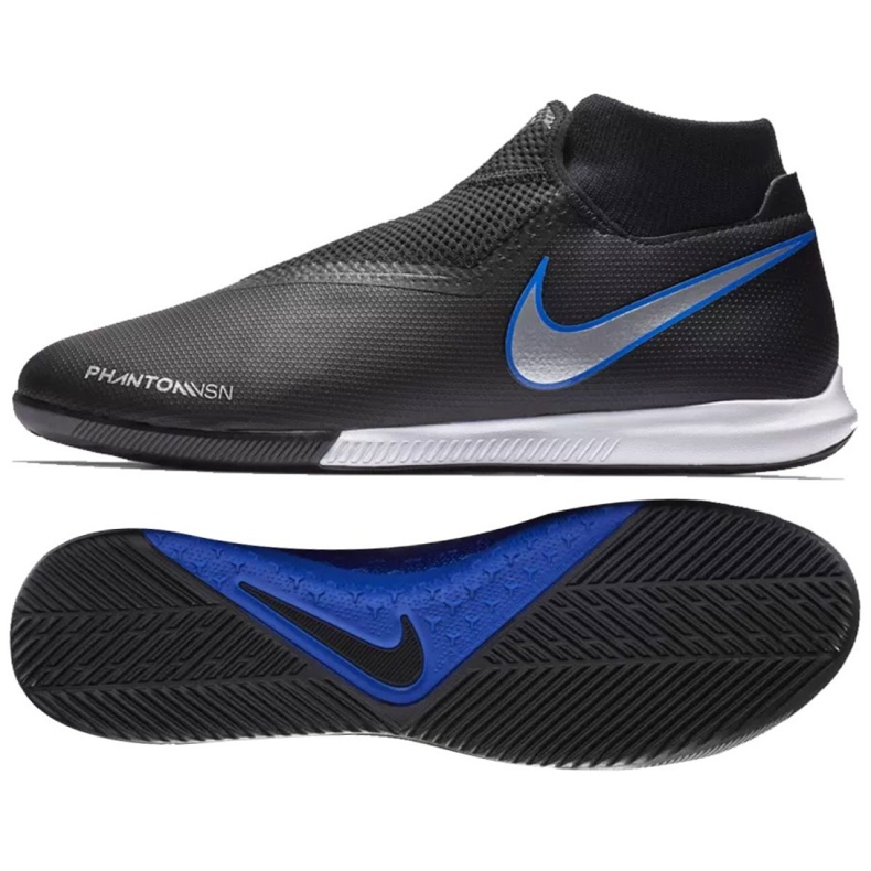 Chaussures d'intérieur Nike Phantom Vsn Academy Df Ic M AO3267-004 multicolore le noir
