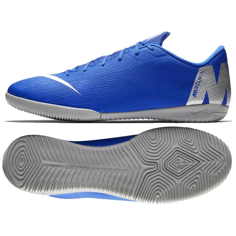 Chaussures d'intérieur Nike Mercurial Vapor Ic M AH7383-400 bleu bleu