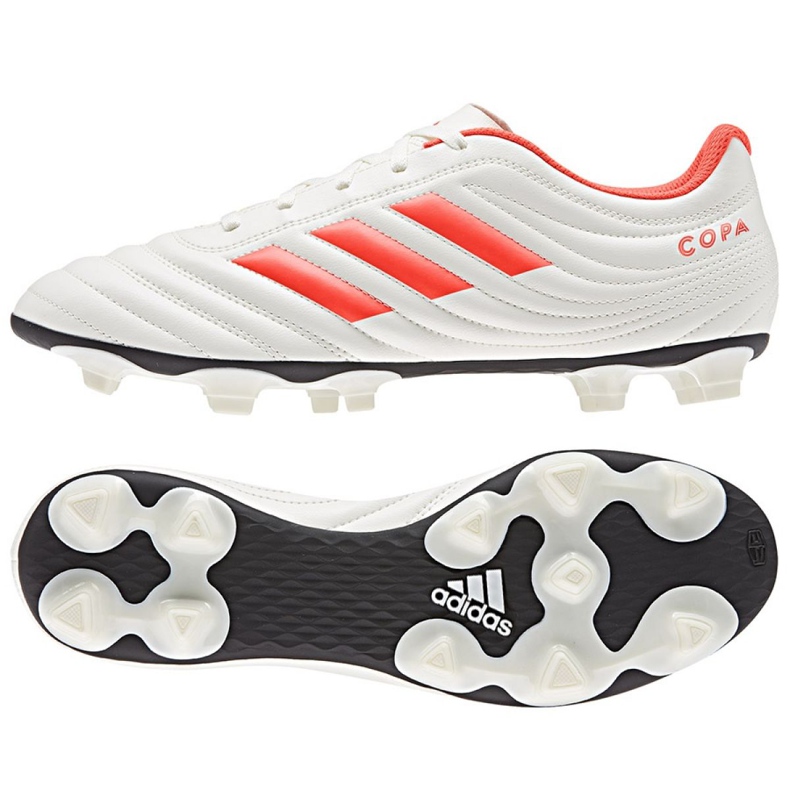 Chaussures de football Adidas Copa 19.4 Sg M D98067 multicolore blanche