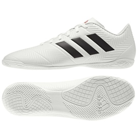 Chaussures indoor adidas Nemeziz 18.4 In M D97996 blanc blanc