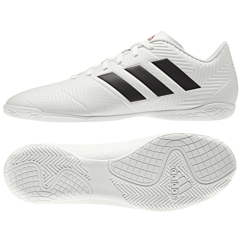 Chaussures indoor adidas Nemeziz 18.4 In M D97996 blanche blanche Chaussures indoor adidas Nemeziz 18.4 In M D97996 blanche blanche