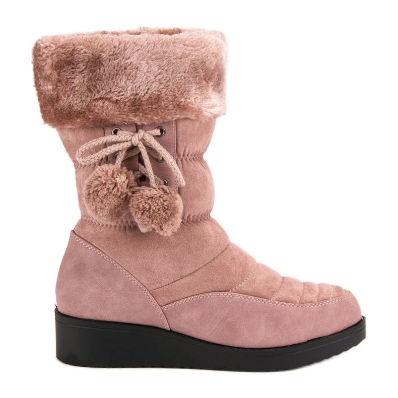 Seastar Bottes de neige poudreuse rose