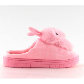 Chaussons femme lapins roses MA01 Rose Chaussons femme lapins roses MA01 Rose