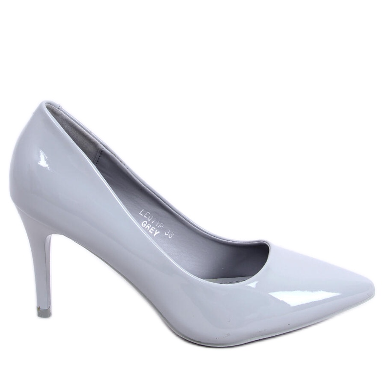 Gris Escarpins sur fond gris LE011P-ST Gris