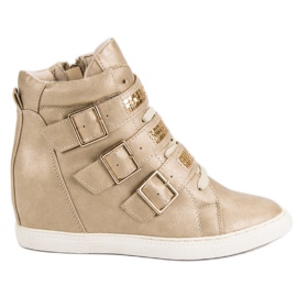 Mazzoni Baskets confortables brun