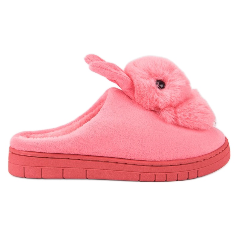 Chaussons chauds rose Chaussons chauds rose