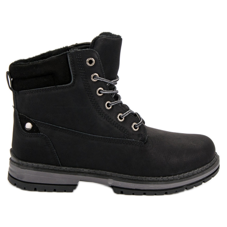 Juliet Bottes de randonnée chaudes le noir