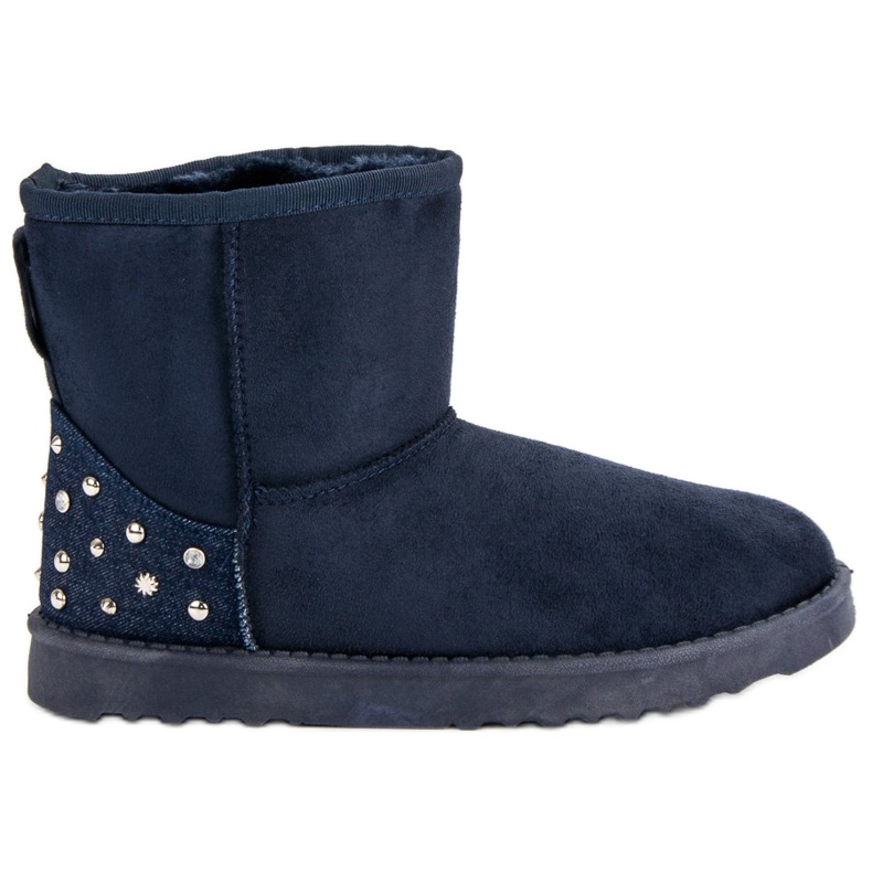 Mukluki Bleu Marine Avec Jets Mukluki Bleu Marine Avec Jets