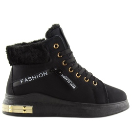 Baskets isolées noires W19-25 Noir