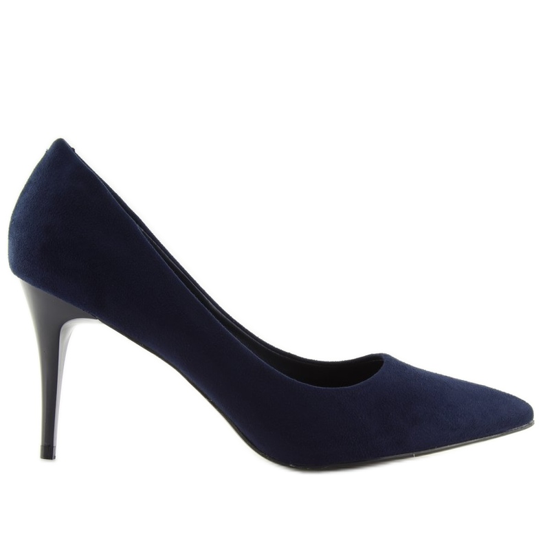 Escarpins classiques femme bleu marine 66-12 Navy