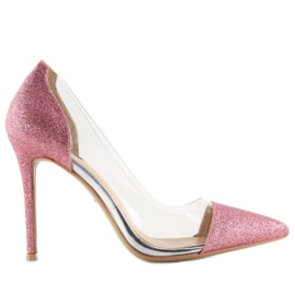 Pin's pailleté rose 5133 Rose