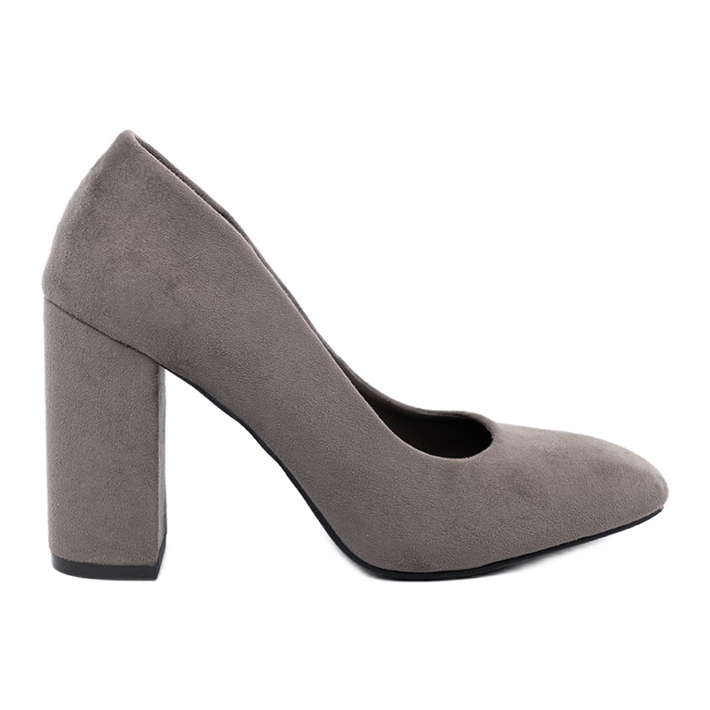 Seastar Escarpins en daim sur un pilier gris