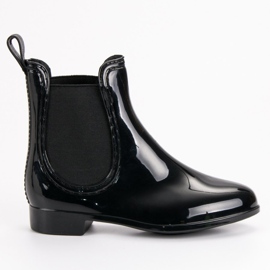 Galoches Pour Filles noir