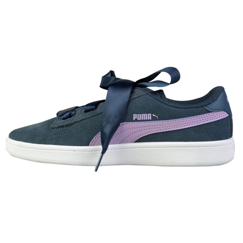 Puma Smash v2 Ruban Jr 366003 03 bleu marin