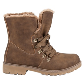 Super Me Bottes chaudes brun Super Me Bottes chaudes brun