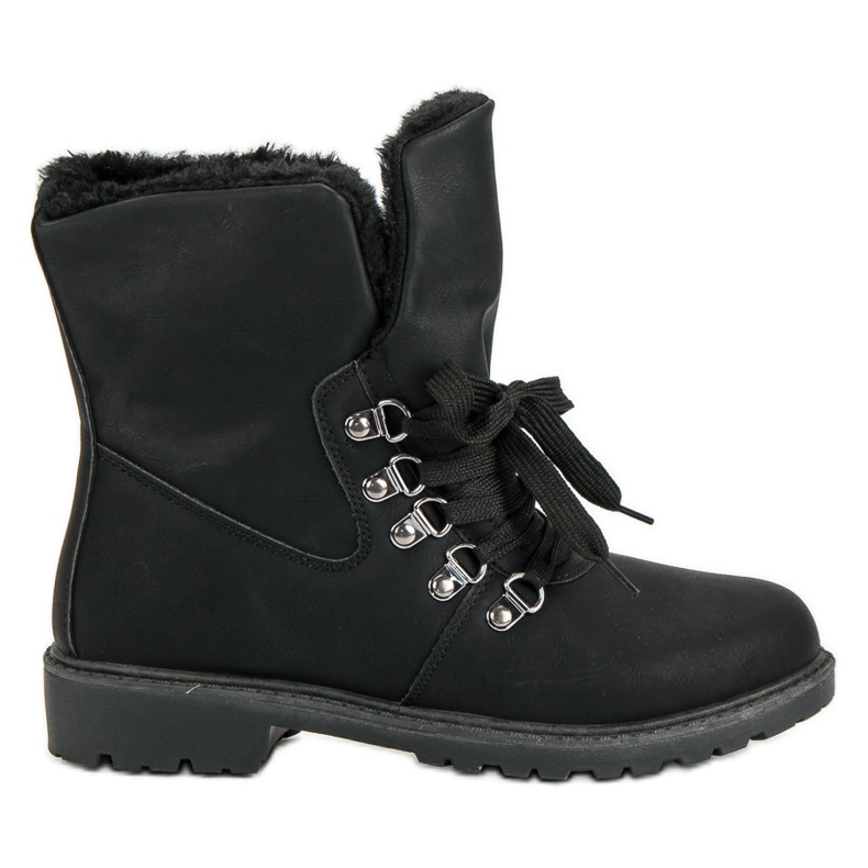 Super Me Bottes chaudes le noir