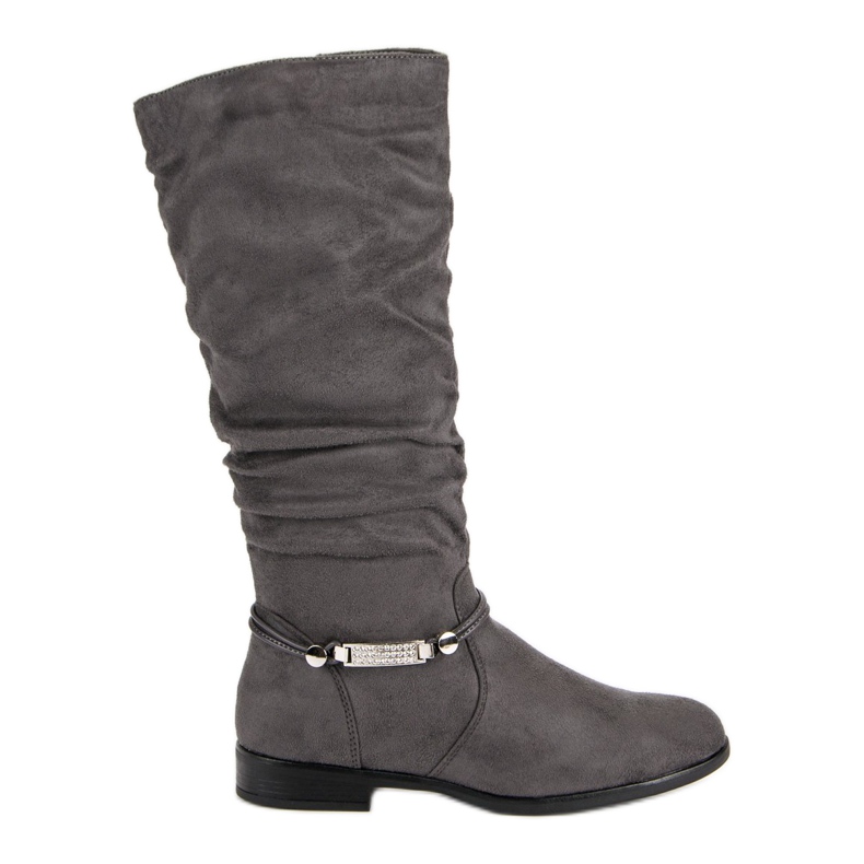 SDS Bottes hautes grises