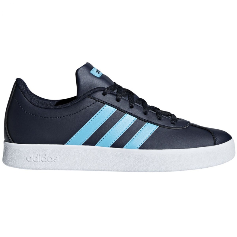 Chaussures adidas Vl Court 2.0 K Jr B75695 bleu bleu marin Chaussures adidas Vl Court 2.0 K Jr B75695 bleu bleu marin