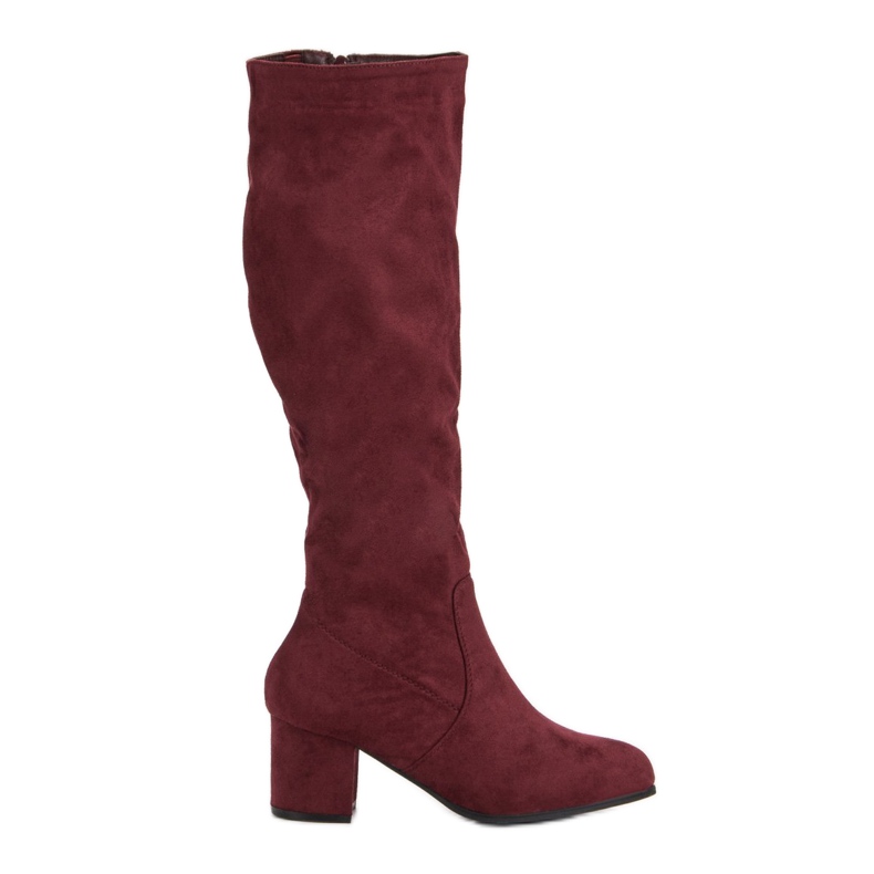 Nio Nio Bottes bordeaux classiques rouge
