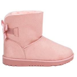 Queentina Mukluki rose avec un nœud Queentina Mukluki rose avec un nœud