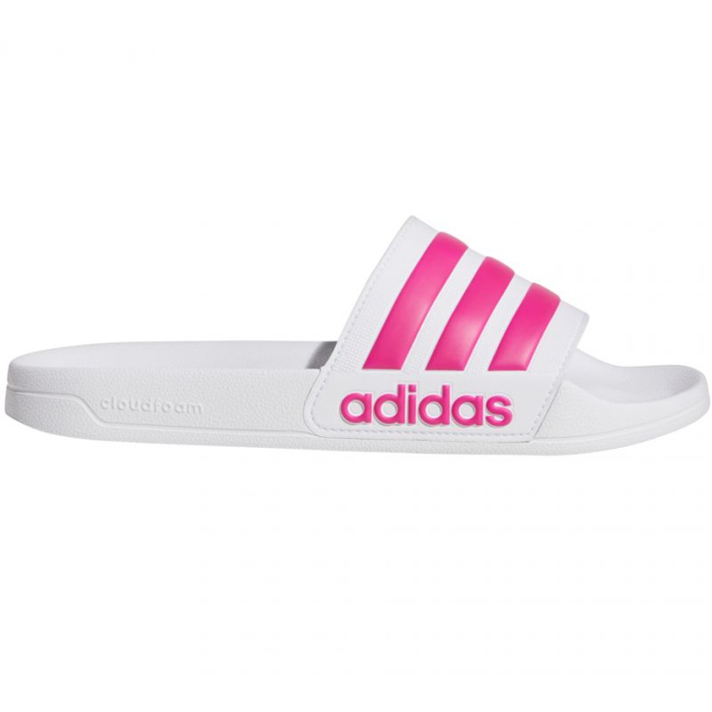 Chaussons Adidas Adilette Shower F34914 blanche rose Chaussons Adidas Adilette Shower F34914 blanche rose