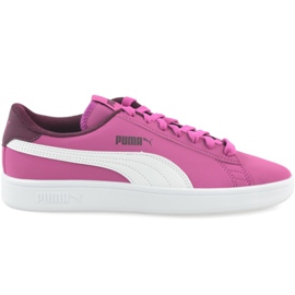 Puma Smash v2 Buck Jr 365182 06 blanc rose