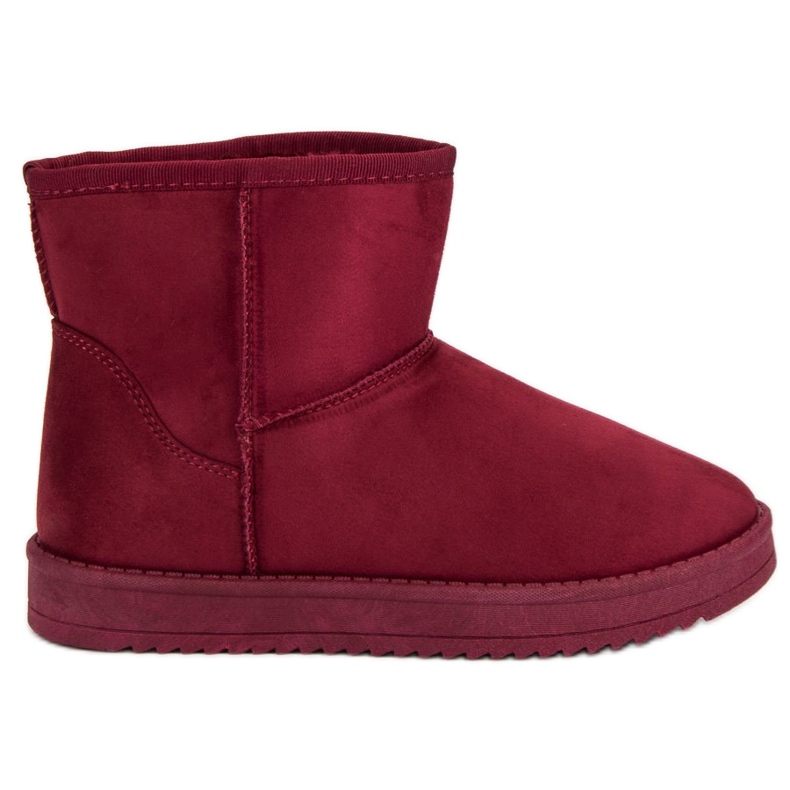 SDS Mukluki marron rouge SDS Mukluki marron rouge