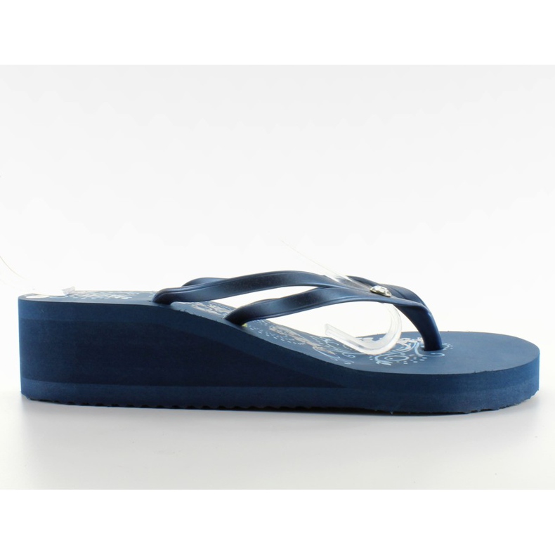 Tongs 7SL-HE14084 Marine bleu marin