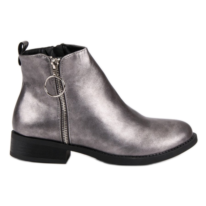 Bestelle Bottes d'argent à la mode gris