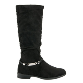 SDS Bottes hautes noires