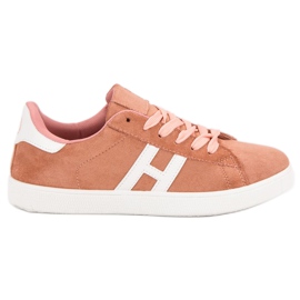 Baskets MCKEYLOR confortables rose