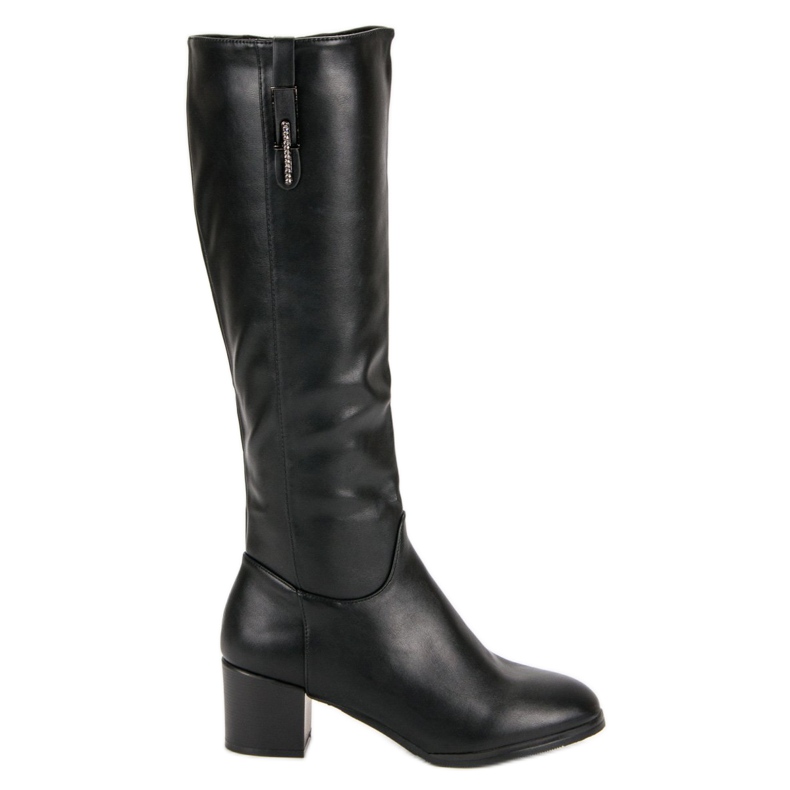 Groto Gogo Bottes noires classiques le noir