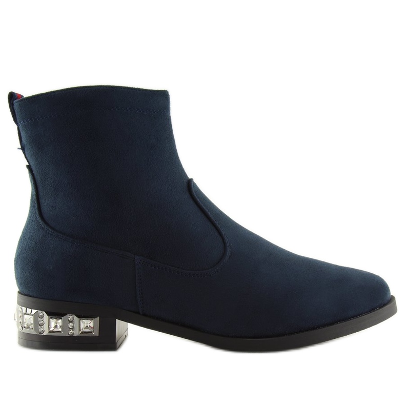 Bottines bleu marine pour femme 168-176 Bleu Bottines bleu marine pour femme 168-176 Bleu