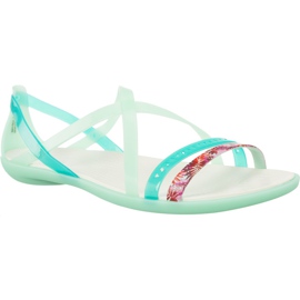 Crocs Isabella Cut Grph Strappy Sndl Nouvelle Huître Menthe vert