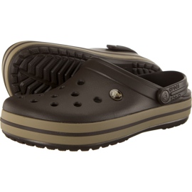 Crocs Crocband Espresso Kaki brun