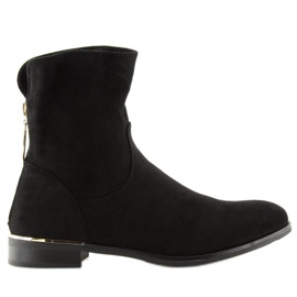 Bottines femme noires J905 Noir le noir