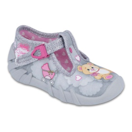 Chaussures pour enfants Befado 110P349 gris rose
