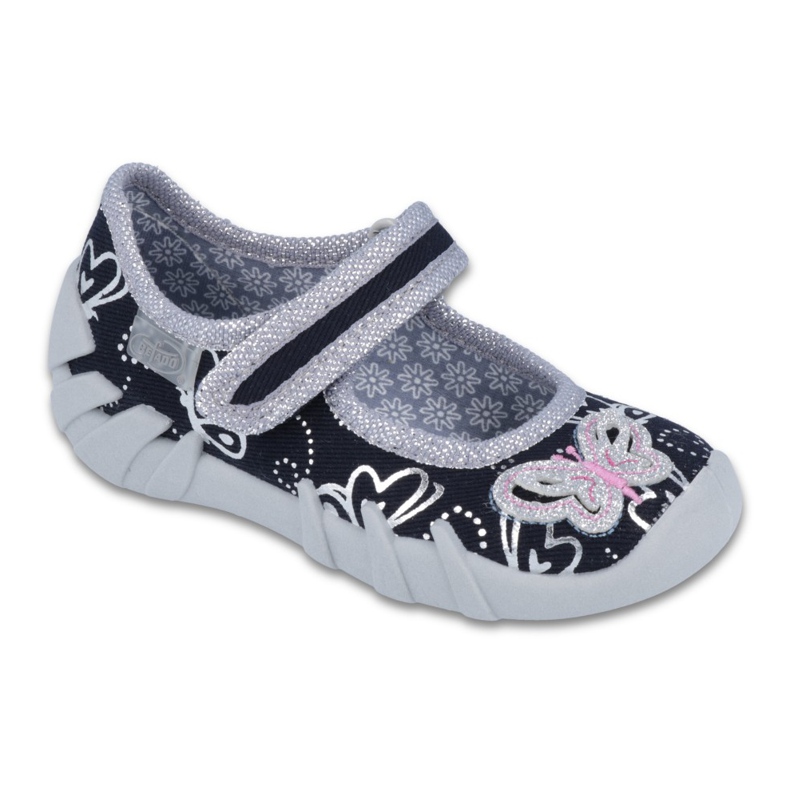 Chaussures enfant Befado 109P177 gris bleu marin Chaussures enfant Befado 109P177 gris bleu marin