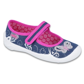 Chaussures enfant Befado 114X334 rose bleu marine