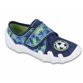 Chaussures enfant Befado 273X258 blanc bleu bleu marine