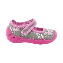 Chaussures pour enfants Befado 109P178 gris rose