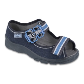 Chaussures enfant Befado 969X127 bleu bleu marin