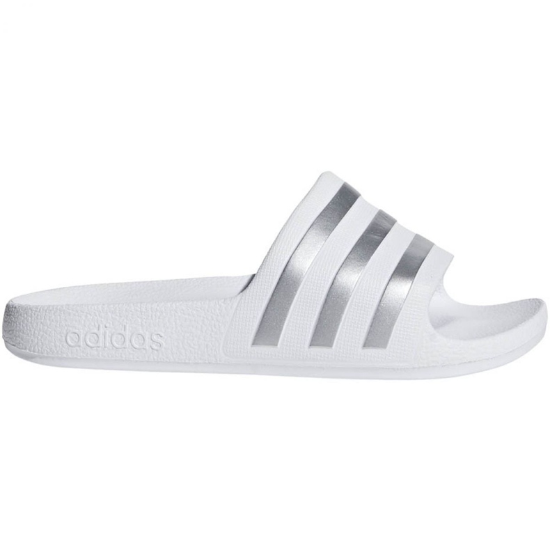 Chaussons Adidas Adilette Aqua K Jr F35555 blanche
