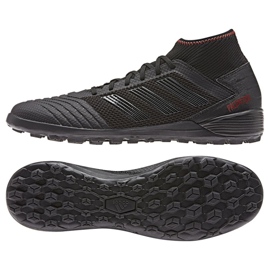 Chaussures de foot Adidas Predator 19.3 Tf M D97961 multicolore noir
